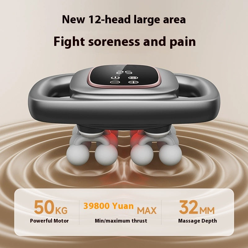 Foncare Multi-Head Body Massage Gun